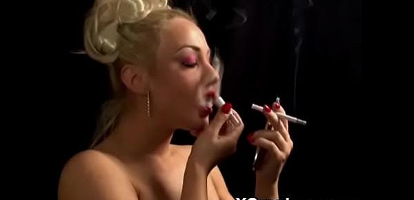  Soothing Smoking Girl Blowjob Porn